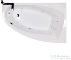 Wellis Matana Hydro? 160x100 hidromasszázs kád Flipper csapteleppel, jobbos WK00154-1 (WK00154-1)