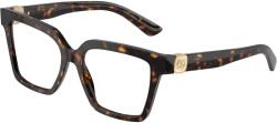 Dolce&Gabbana DG3395 502 Havana Demo Lens szemüveg (DG3395 502)