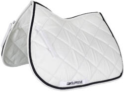 SUPREME Párnázott nyeregalátét ló számára Supreme póni fehér|kék