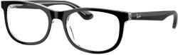 Ray-Ban RY1642 3529 Black On Transparent DEMO LENS szemüveg (RY1642 3529)