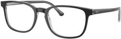 Ray-Ban RX5418 8367 Dark Grey On Transparent Grey DEMO LENS szemüveg (RX5418 8367)