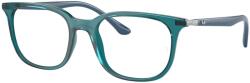 Ray-Ban RX7211 8206 Transparent Turquoise DEMO LENS szemüveg (RX7211 8206)