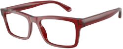 Giorgio Armani EA3254 6248 Shiny Transparent Red Demo Lens szemüveg (EA3254 6248)