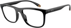 Giorgio Armani AX3101U 8158 Shiny Black Demo Lens szemüveg (AX3101U 8158)