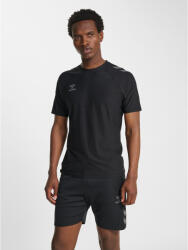 HUMMEL Férfi futópóló Hummel Cima 2.0 fekete|szürke