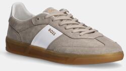 BOSS bőr sportcipő Brandon - bézs Férfi 43