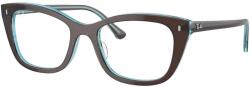 Ray-Ban RX5433 8366 Brown On Transparent Blue DEMO LENS szemüveg (RX5433 8366)