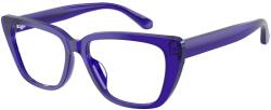 Giorgio Armani EA3256U 6253 Shiny Transparent Purple Demo Lens szemüveg (EA3256U 6253)