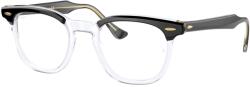 Ray-Ban RX5398 2034 HAWKEYE Black On Transparent DEMO LENS szemüveg (RX5398 2034)