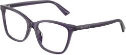 Jimmy Choo JC3048U 5087 Transparent Prune Demo Lens szemüveg (JC3048U 5087)