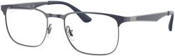 Ray-Ban RX6363 2947 Blue On Gunmetal DEMO LENS szemüveg (RX6363 2947)