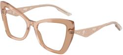 Dolce&Gabbana DG3409 3432 Transparent Camel Demo Lens szemüveg (DG3409 3432)