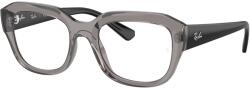 Ray-Ban RX7225 8316 LEONID Transparent Grey Demo Lens szemüveg (RX7225 8316)