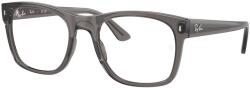 Ray-Ban RX7228 8257 Opal Dark Grey DEMO LENS szemüveg (RX7228 8257)