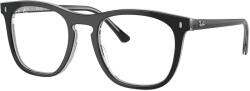 Ray-Ban RX2210V 8367 Dark Grey On Transparent Light Grey DEMO LENS szemüveg (RX2210V 8367)