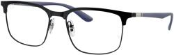 Ray-Ban RX6518 3171 Black On Black DEMO LENS szemüveg (RX6518 3171)