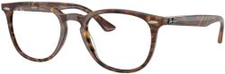 Ray-Ban RX7159 8395 Transparent Fantasy Brown Yellow DEMO LENS szemüveg (RX7159 8395)