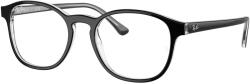 Ray-Ban RX5417 2034 Black On Transparent DEMO LENS szemüveg (RX5417 2034)