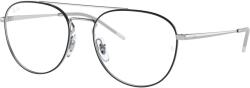 Ray-Ban RX6414 2983 Black On Silver DEMO LENS szemüveg (RX6414 2983)