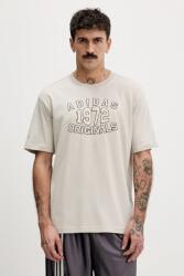 adidas Originals pamut póló Varsity - bézs XXL