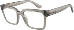 Giorgio Armani AX3133U 8394 Shiny Transparent Grey Demo Lens szemüveg (AX3133U 8394)