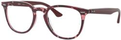 Ray-Ban RX7159 8097 Havana On Transparent Purple DEMO LENS szemüveg (RX7159 8097)