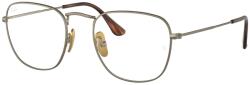 Ray-Ban RX8157V 1222 FRANK Demigloss Antique Gold DEMO LENS szemüveg (RX8157V 1222)