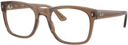 Ray-Ban RX7228 8198 Transparent Light Brown DEMO LENS szemüveg (RX7228 8198)