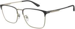 Giorgio Armani EA1146D 3001 Matte Black/Pale Gold Demo Lens szemüveg (EA1146D 3001)