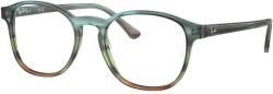 Ray-Ban RX5417 8252 Striped Blue & Green DEMO LENS szemüveg (RX5417 8252)