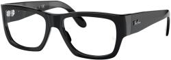Ray-Ban RX5487 2000 NOMAD WAYFARER Black DEMO LENS szemüveg (RX5487 2000)