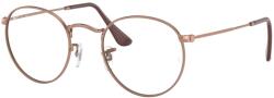 Ray-Ban RX3447V 3094 ROUND METAL Rose Gold DEMO LENS szemüveg (RX3447V 3094)