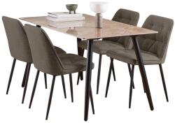  Étkezőgarnitúra Norsica 1012 (Barna márvány)