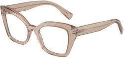 Dolce&Gabbana DG3386 3432 Transparent Camel Demo Lens szemüveg (DG3386 3432)