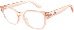 Giorgio Armani AX3134U 8395 Transparent Peach Demo Lens szemüveg (AX3134U 8395)