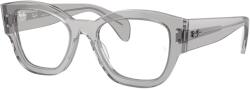 Ray-Ban RX7681V 2102 JORGE Transparent Grey DEMO LENS szemüveg (RX7681V 2102)