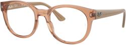 Ray-Ban RX7227 8313 Transparent Light Brown Demo Lens szemüveg (RX7227 8313)