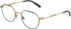 Dolce&Gabbana DG1349 1311 Gold/Matte Black Demo Lens szemüveg (DG1349 1311)
