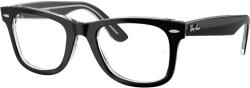 Ray-Ban RX4340V 2034 WAYFARER EASE Black On Transparent DEMO LENS szemüveg (RX4340V 2034)
