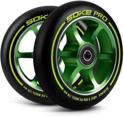 Soke 110 mm -es zöld roller kerekek 2 db Soke (803201)