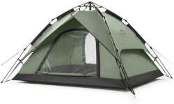 Naturehike Kempingsátor 4 személyes Pop-Up Automatic 4 személy zöld