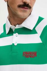 Benetton Памучна блуза с дълги ръкави United Colors of Benetton x Stranger Things (3T6YU302P)