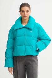 Calvin Klein Jeans pehelydzseki - türkiz XS - answear - 67 990 Ft