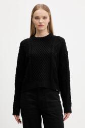 Guess Jeans pulóver gyapjúkeverékből - fekete XL - answear - 25 790 Ft