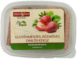 Tiszta Ízek Epres omlós keksz 150g Tiszta Ízek gluténmentes, kézműves