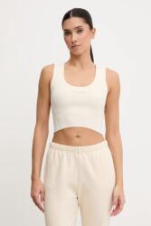 Guess top gyapjúkeverékből FLAMINIA - bézs L - answear - 16 990 Ft