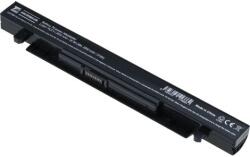 T6 Power T6 akkumulátor Asus X450, X550, X552, A450, A550, F450, F550, F552, R510 készülékekhez, 2600mAh, 38Wh, 4 cellás NBAS0082