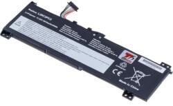 T6 Power akkumulátor Lenovo IdeaPad 3-15ACH6, 3-15IHU6 készülékhez, 3910mAh, 45Wh, 3 cellás, lítium-polimer NBIB0241