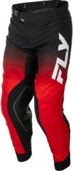 FLY Racing Evolution motokrossz nadrág piros-fekete-fehér