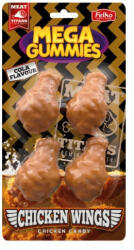 Mega Gummies Chicken Wings csirkeszárny formájú óriás Cola ízű gumicukor 120g - vegyesbolt